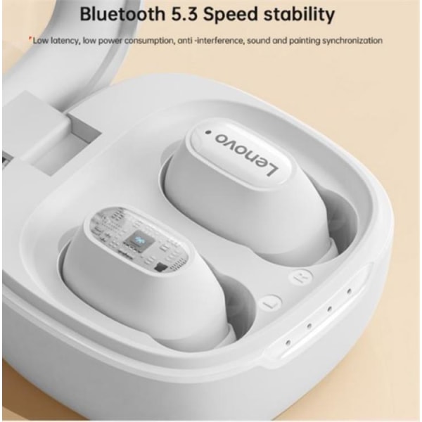 Lenovo Thinkplus XT62 TWS Ergonomiske Bluetooth-hovedtelefoner trådløse