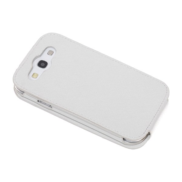 Luxury flip mobilväska till Samsung Galaxy S3 i9300 (Vit) Vit