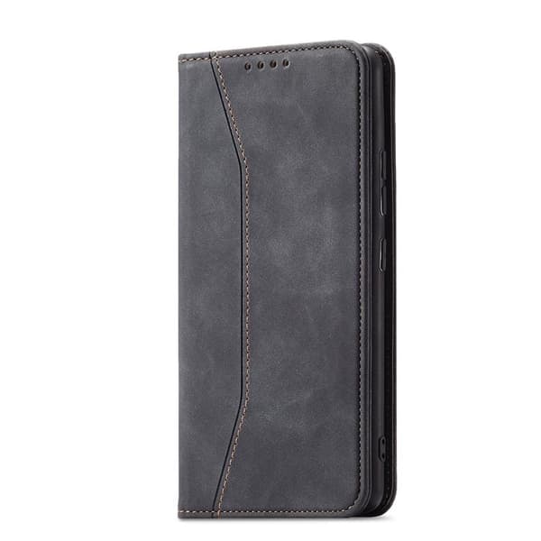 Galaxy S22 Plus Lompakkokotelo Magnet Fancy - Musta Black