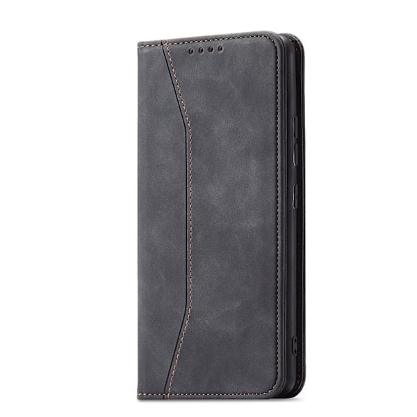 Galaxy S22 Plus Magnet Fancy Pungetui - Sort Black
