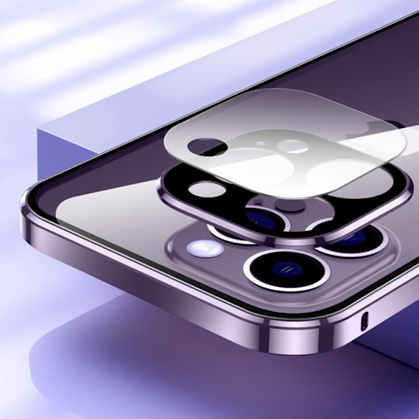 iPhone 14 Pro Skal Metall Magnetic - Blå