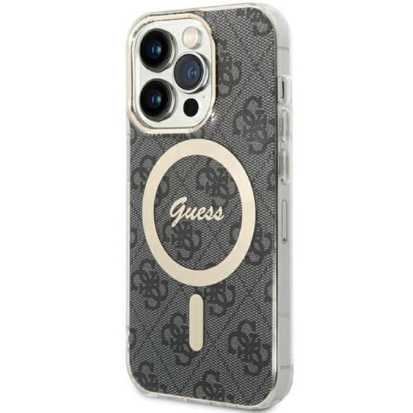 Guess iPhone 15 Pro Mobilcover Magsafe IML 4G - Sort