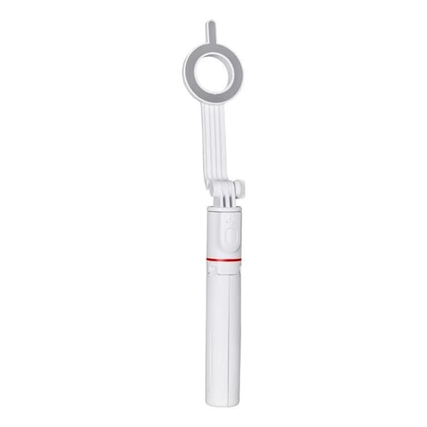 Forcell MagSafe Selfiestick Med Trådlös Kontroll F-Grip - Vit