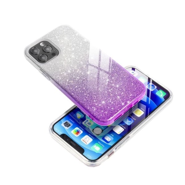 Forcell Galaxy A13 4G/LTE Skal Shining - Clear/Violett