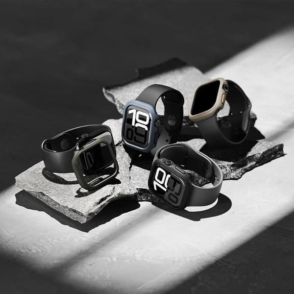Ring Apple Watch (46mm) Serie 10 Etui Onyx - Navy Blå
