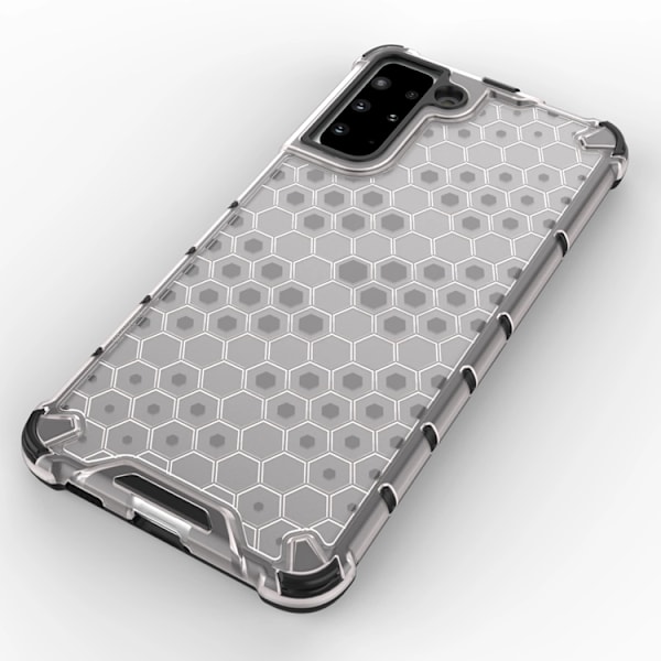 Telefontaske til Galaxy S22 Plus Honeycomb Armor - Sort Black