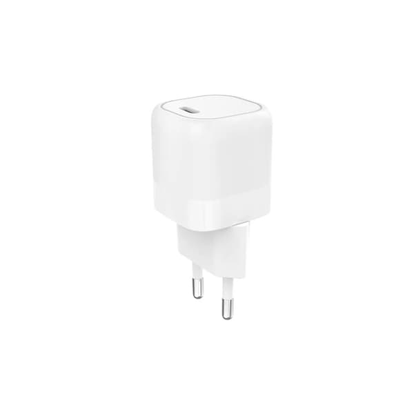 Gear Hurtig Oplader 25W 1xUSB-C 220V USB-C-USB-C 1m Kabel - Hvid Vit