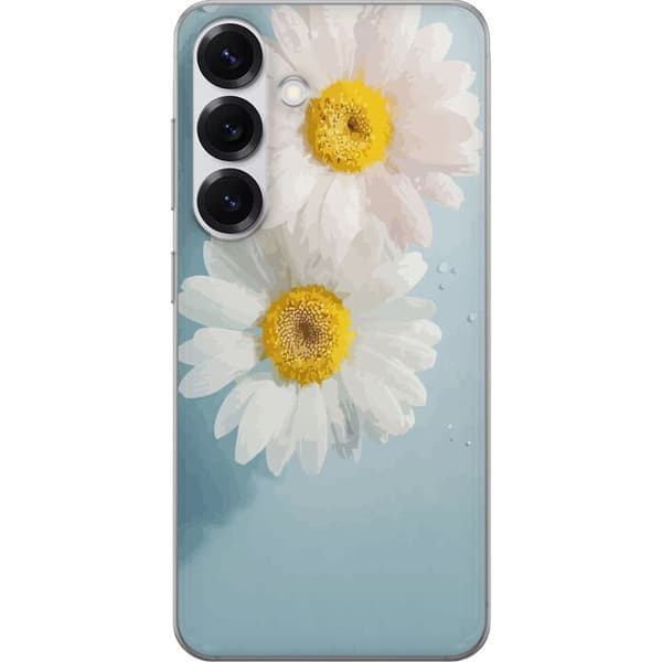 Mobilcover til Samsung Galaxy S25 med sommerblomster