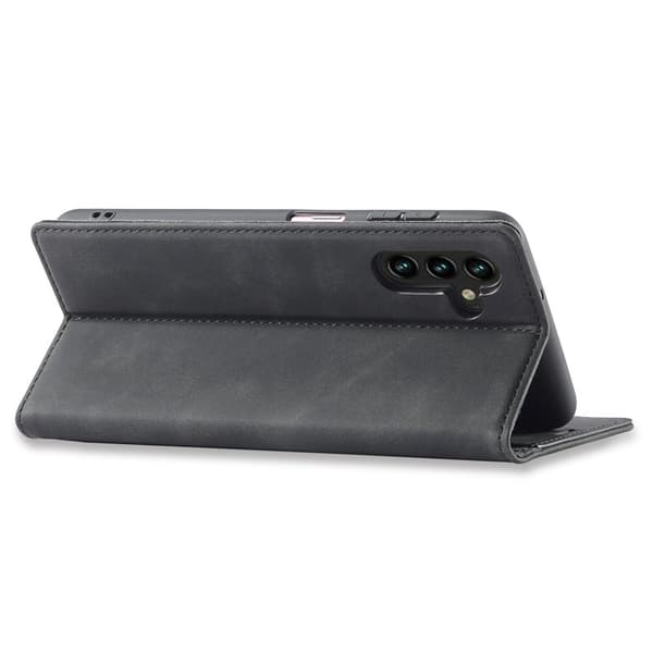 LC.IMEEKE Samsung Galaxy A54 5G Plånboksfodral Konstläder - Svart
