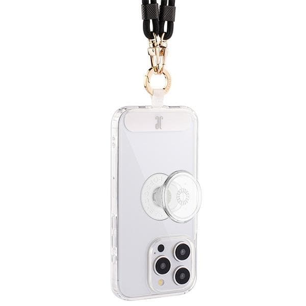 Just Elegance iPhone 15 Pro Skal 3in1 PopGrip Transparent