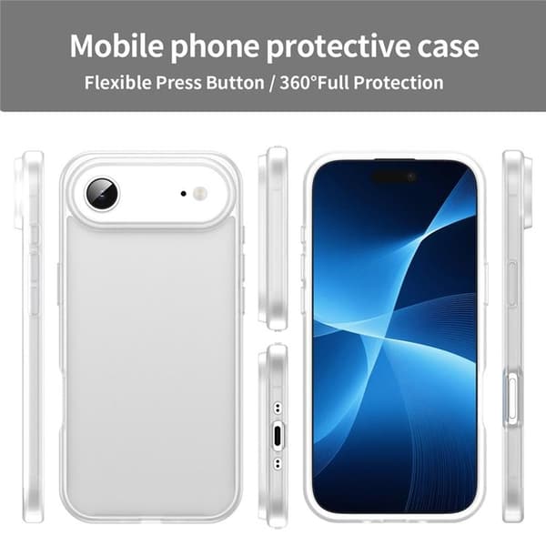 Mobilskal till iPhone Air Skin Touch Matte - Vit Vit