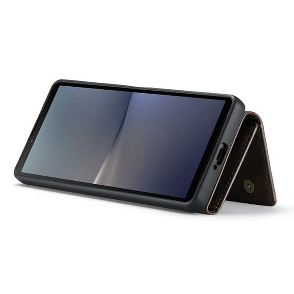 DG.MING M1 Series Mobilskal för Sony Xperia 10 V - Brun