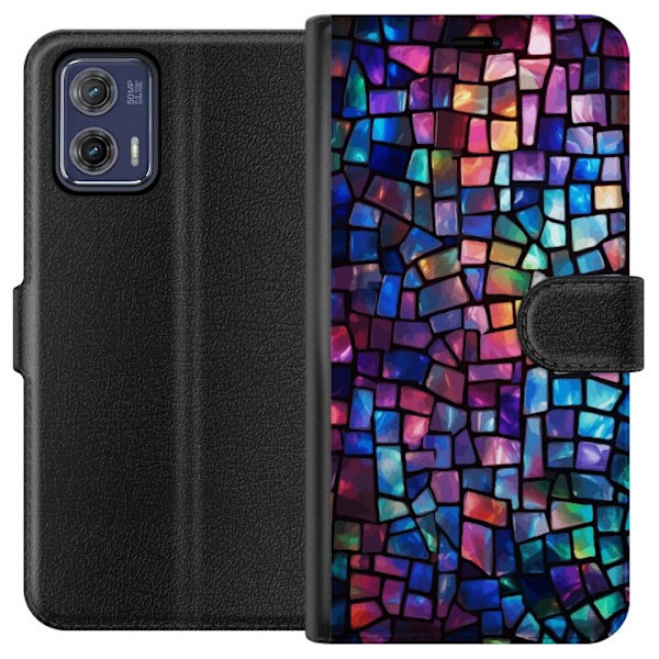Plånboksfodral till Motorola Moto G73 med Disco