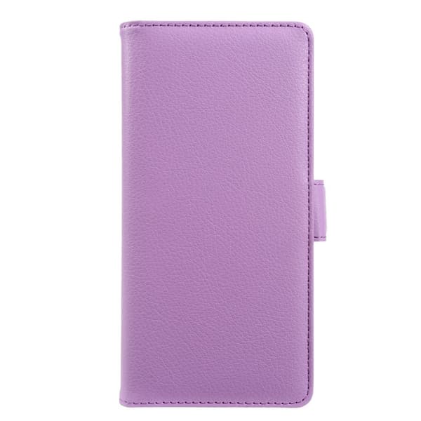 Plånboksfodral för Samsung Galaxy S26 Plus Magnetiskt Konstläder - Lila
