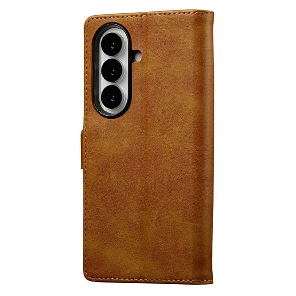 LC.IMEEKE Samsung Galaxy Z Fold7 Plånboksfodral Konstläder - Gul