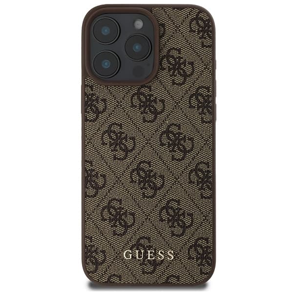 Guess Mobilskal till iPhone 16 Pro Max 6.9 MagSafe 4G Classic - Brun
