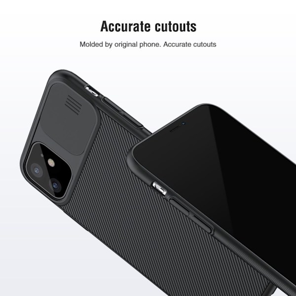 NILLKIN CamShield Mobilskal iPhone 11 - Svart Svart