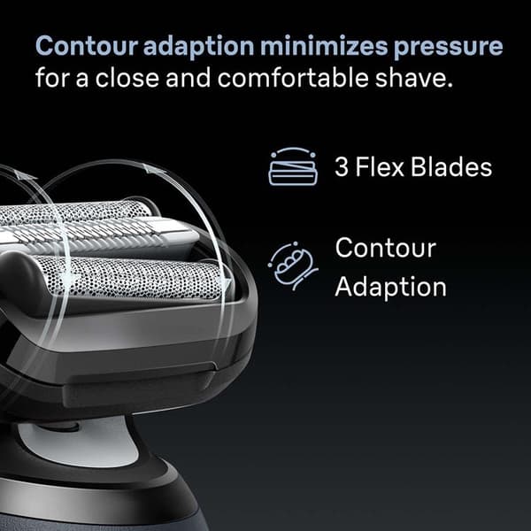 Braun Rakapparat Serie 6 62-B1200s Blå