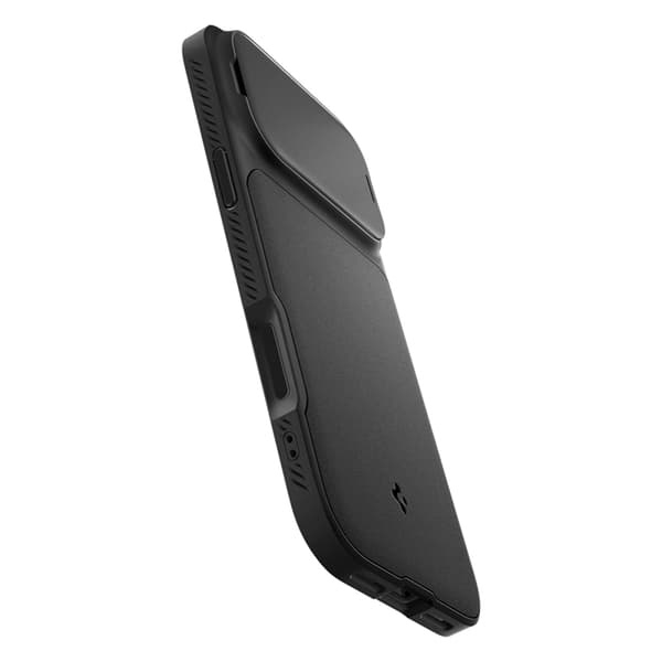 Spigen Mobilcover til iPhone 17 Pro Max MagSafe Optik Armor - Sort Svart