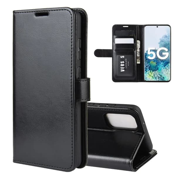 SiGN Pungetui til Galaxy S20 - Sort Svart