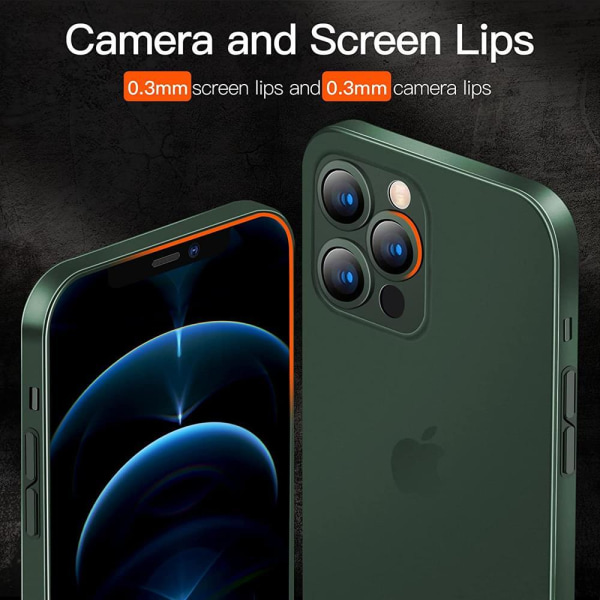 BOOM Zero iPhone 14 Pro Cover Ultra Slim - Grøn