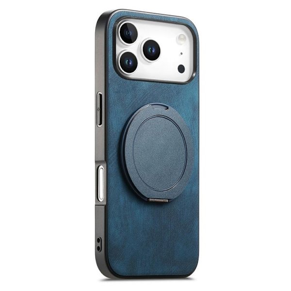 Mobilskal till iPhone 17 Pro Max Rotating Kickstand - Blå Blå
