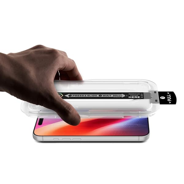 Spigen [2-Pack] Härdat Glas Skärmskydd För iPhone 18 Pro/17 Pro Privacy