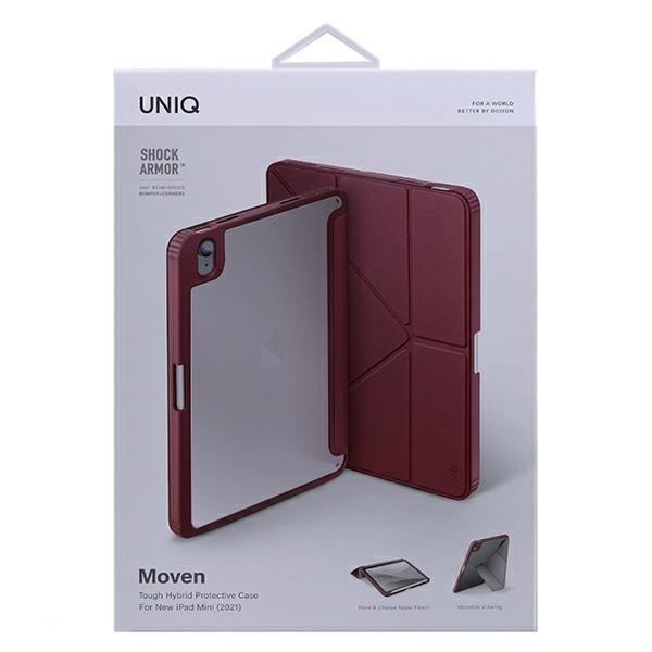 UNIQ Kotelo iPad Mini 2021 - Punaruskea Red