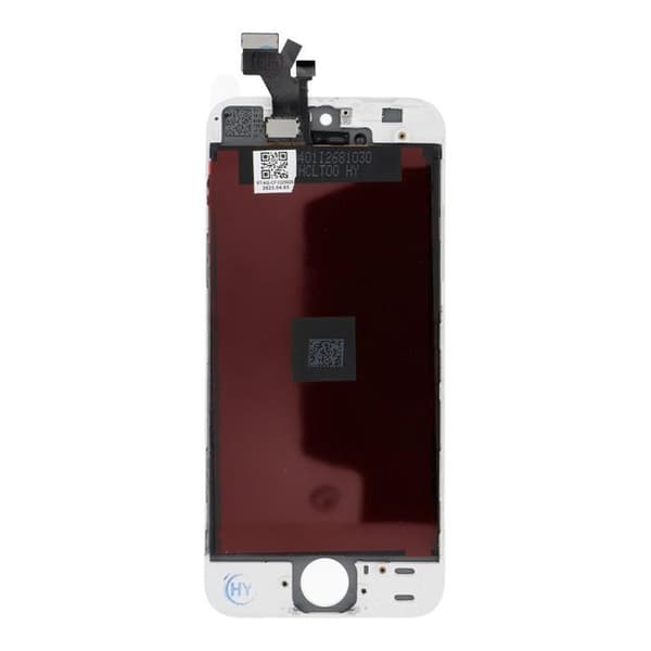 iPhone 5G Skärm med LCD-display FixCell High Light - Vit Vit