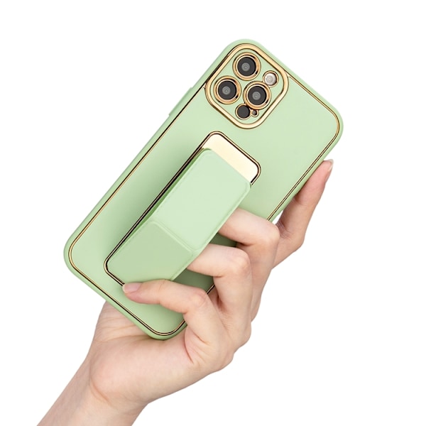 iPhone 12 Pro Skal Kickstand - Grön