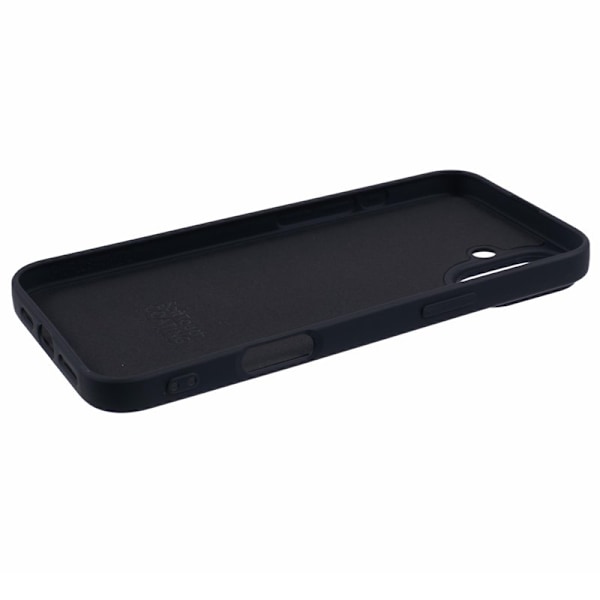 X-LEVEL Mobilskal till iPhone 16 Plus Smooth Soft TPU - Svart