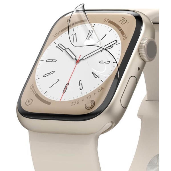 [3-Pack] Ringke karkaistu lasi näytönsuoja Apple Watch 4/5/6/SE (44m