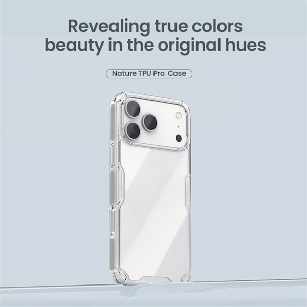 NILLKIN Mobilskal till iPhone 17 Pro Nature Pro - Grå Grå