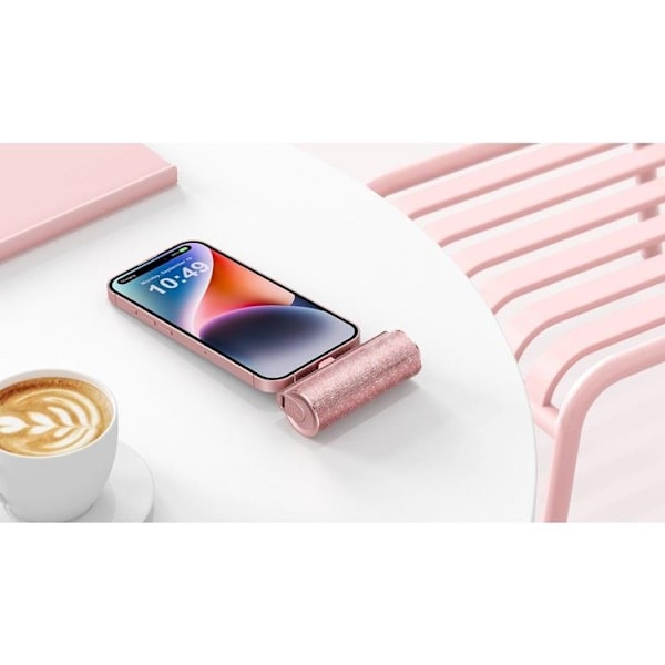 VEGER Powerbank 5000 mAh Type C PD QC 3.0 2.4A 12W - Rosa