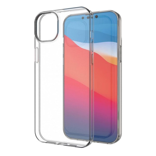 iPhone 14 Cover Ultra Clear Gel - läpinäkyvä