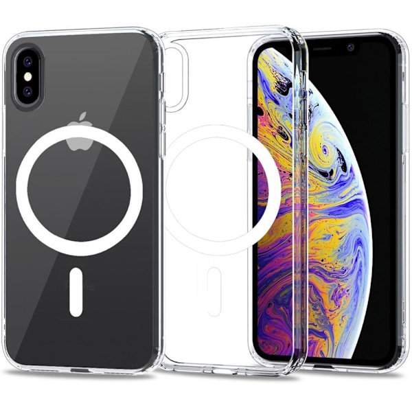 Tech-Protect iPhone X/XS Skal MagSafe Magmat - Clear
