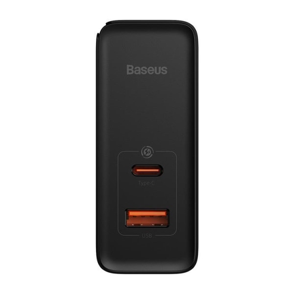 Baseus GaN5 Vægoplader USB To Type-C 100W - Sort
