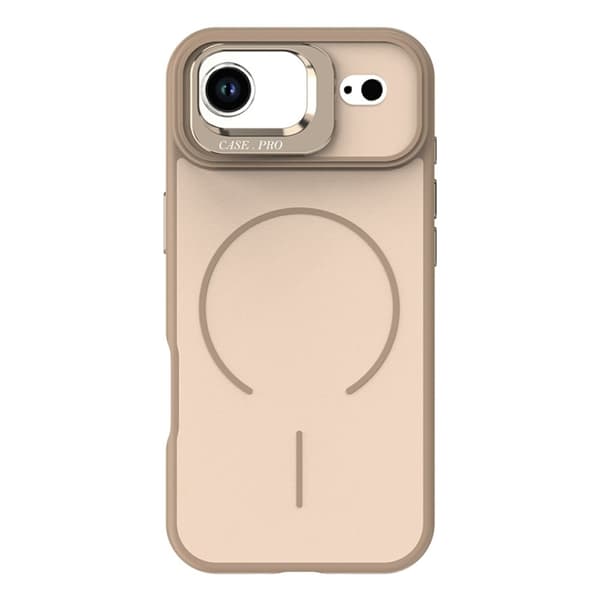 Mobilskal till iPhone Air MagSafe Skin-Touch Kickstand - Guld Ökenguld