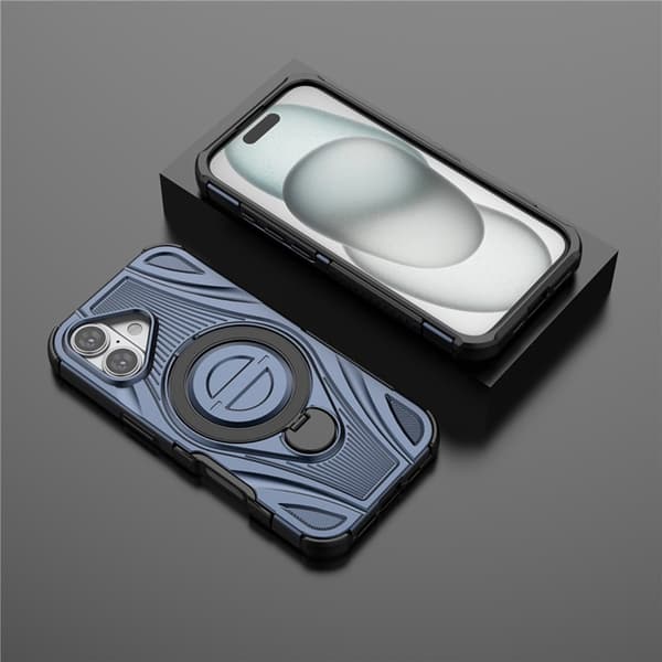 Mobilskal till iPhone 17 MagSafe Magnetic Kickstand - Blå Blå