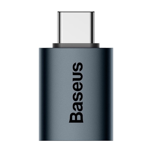 Baseus-sovitin USB-C - USB-A Ingenuity -sarja - sininen