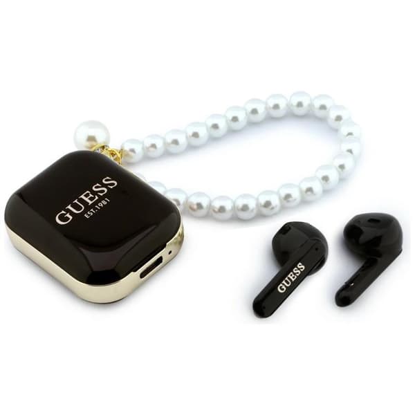 Guess TWS In-Ear Hovedtelefoner Perlerem - Sort Svart