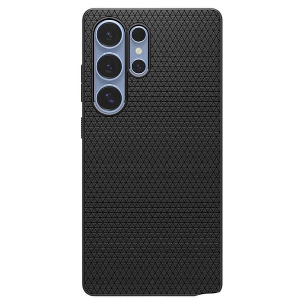 Spigen telefontaske til Galaxy S25 Ultra Liquid Air - Mat Sort Svart