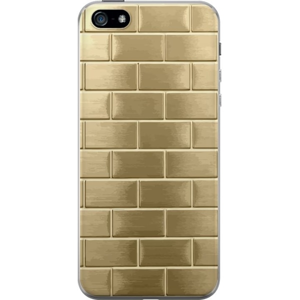Mobilskal till Apple iPhone 5 med Gyllene Murstenar