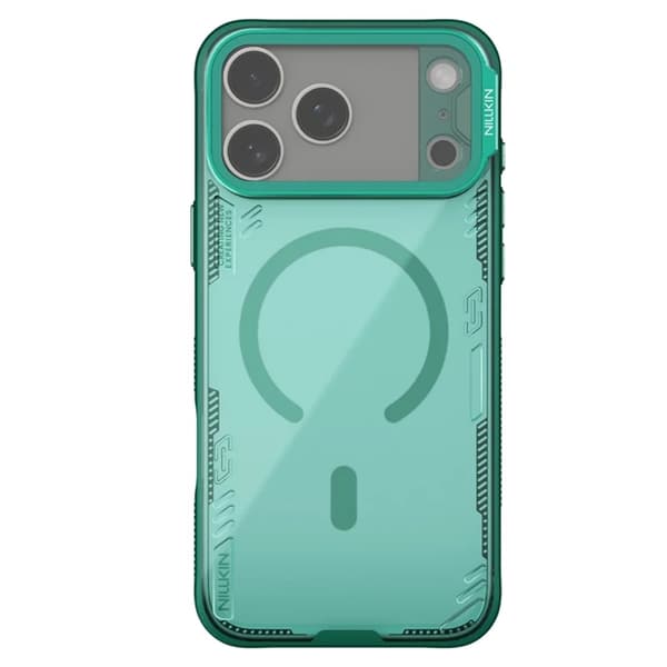NILLKIN Mobilskal till iPhone 17 Pro Max Magsafe Iceblade Prop - Grön Grön