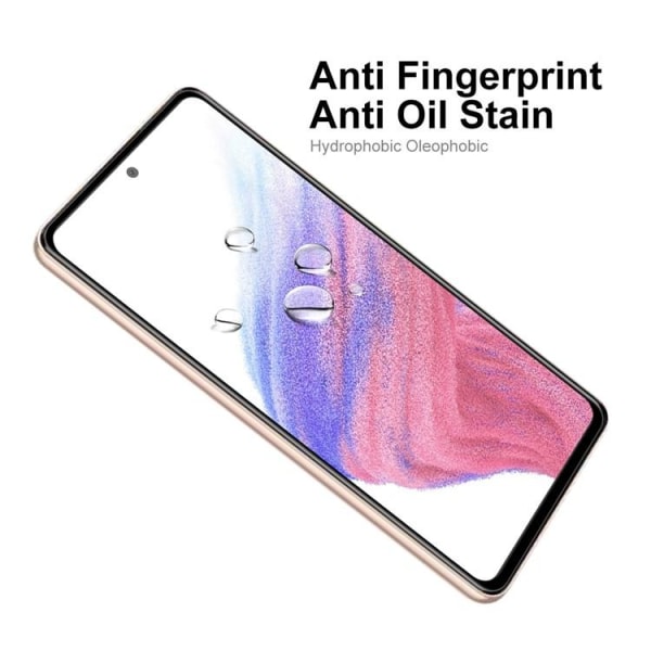 [2-Pack] Galaxy A54 5G Härdat Glas Skärmskydd - Svart