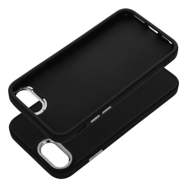 iPhone SE 2022 -matkapuhelimen suojakehys - musta