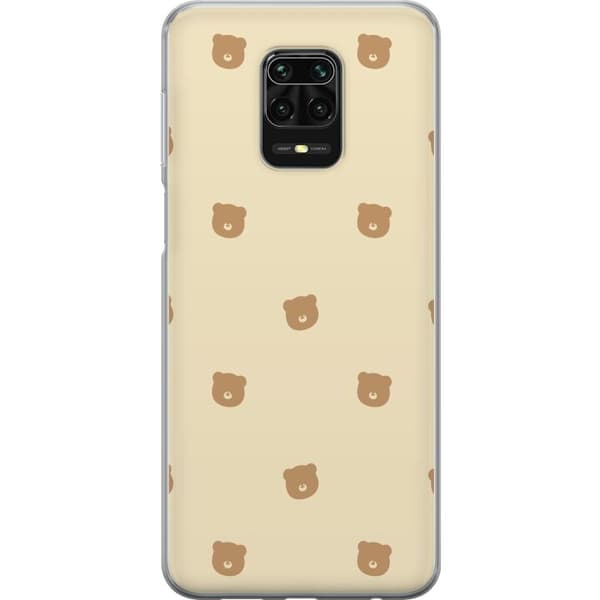 Mobilskal till Xiaomi Redmi Note 9S med Björnmönster