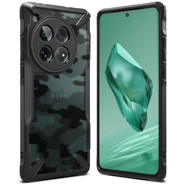 Ringke OnePlus 12 5G Mobilcover Fusion X - Camo Black