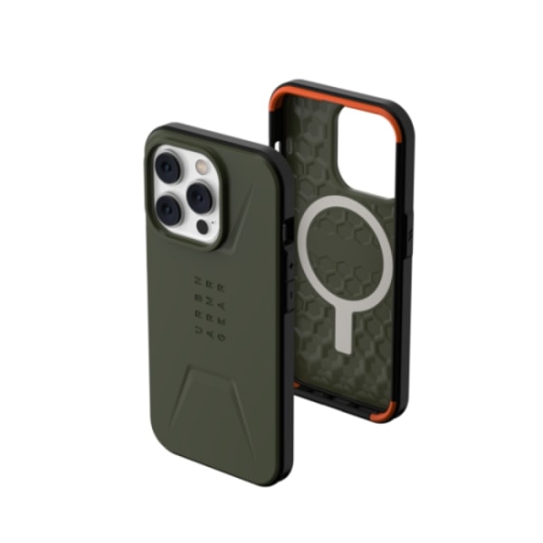 UAG iPhone 14 Pro mobiltaske Magsafe Civilian - Oliven