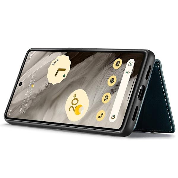 JEEHOOD Google Pixel 8 Pro Fodral KonstLäder - Blå